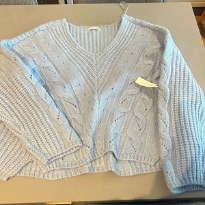 Anthropologie Ramona cable knit, brand new with tag, size XL